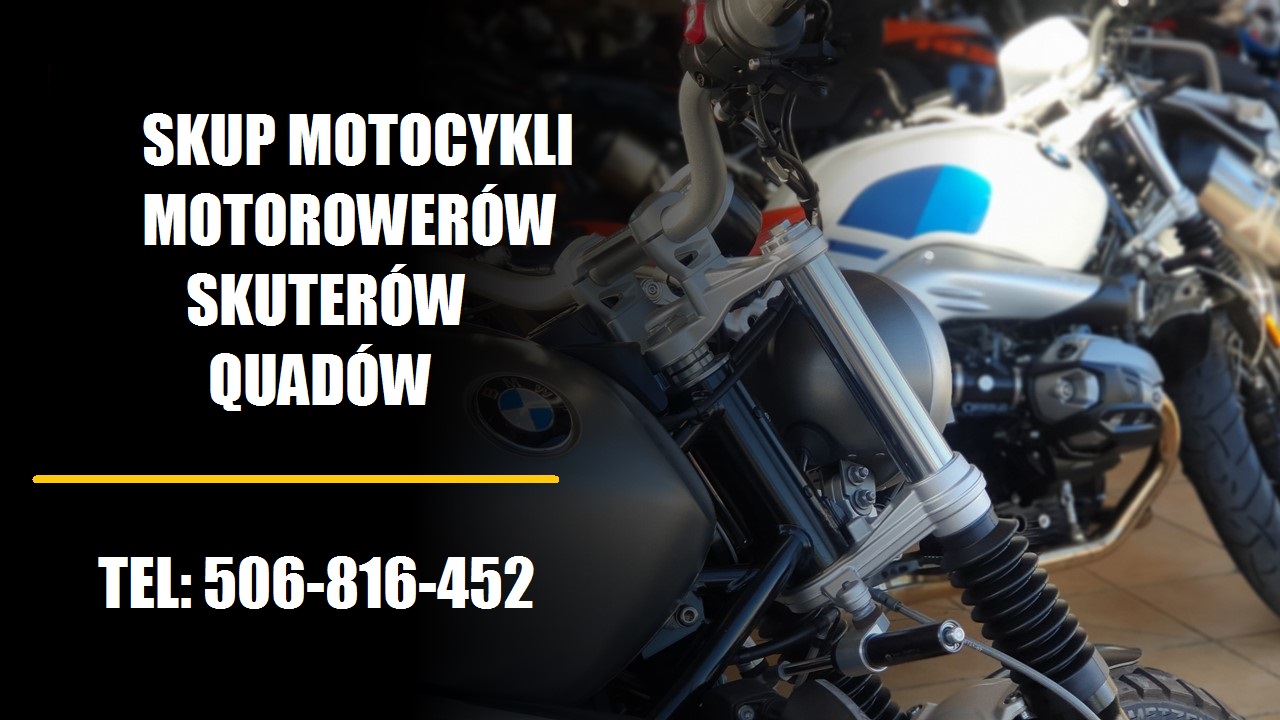 Skup motocykli motorowerów skuterów quadów atv