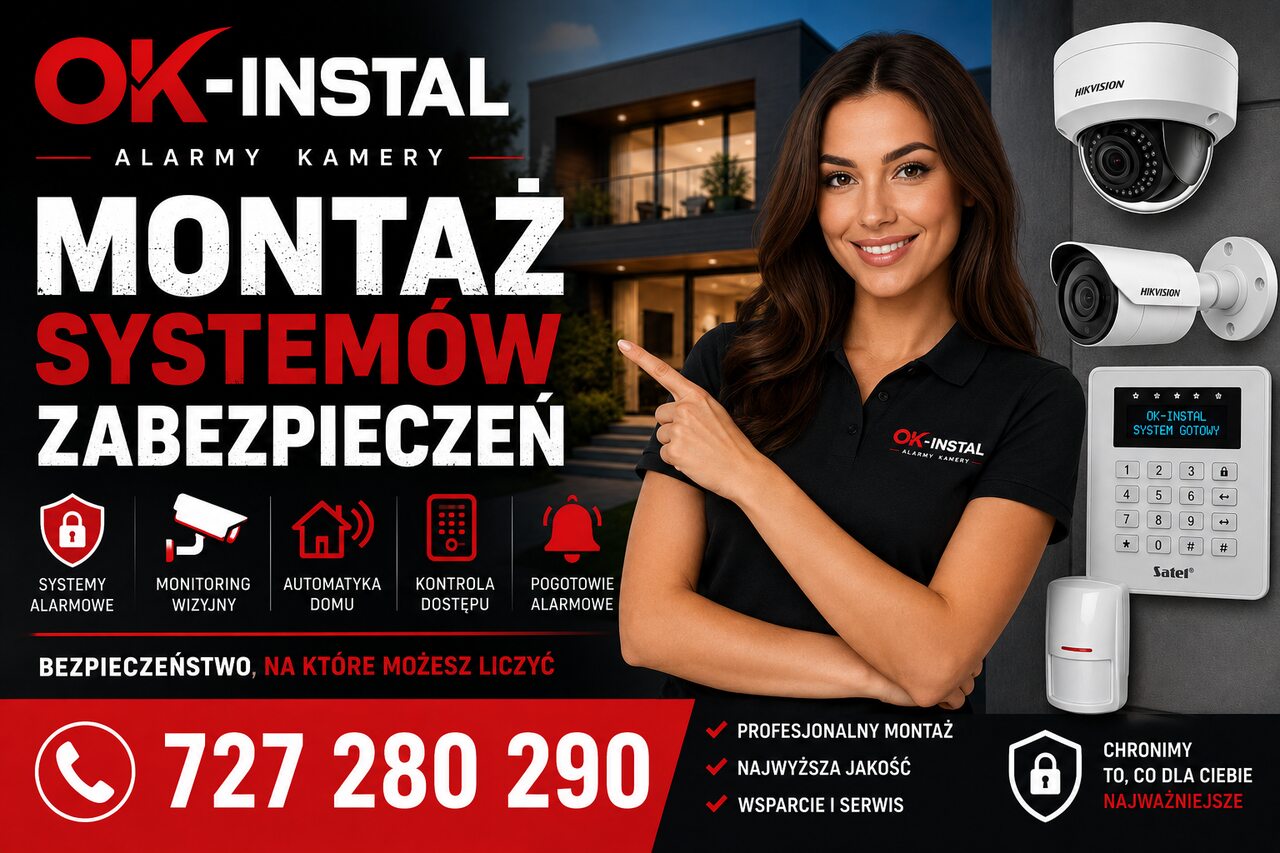 Tani montaż kamer monitoringu – profesjonalny monitoring domu i firmy