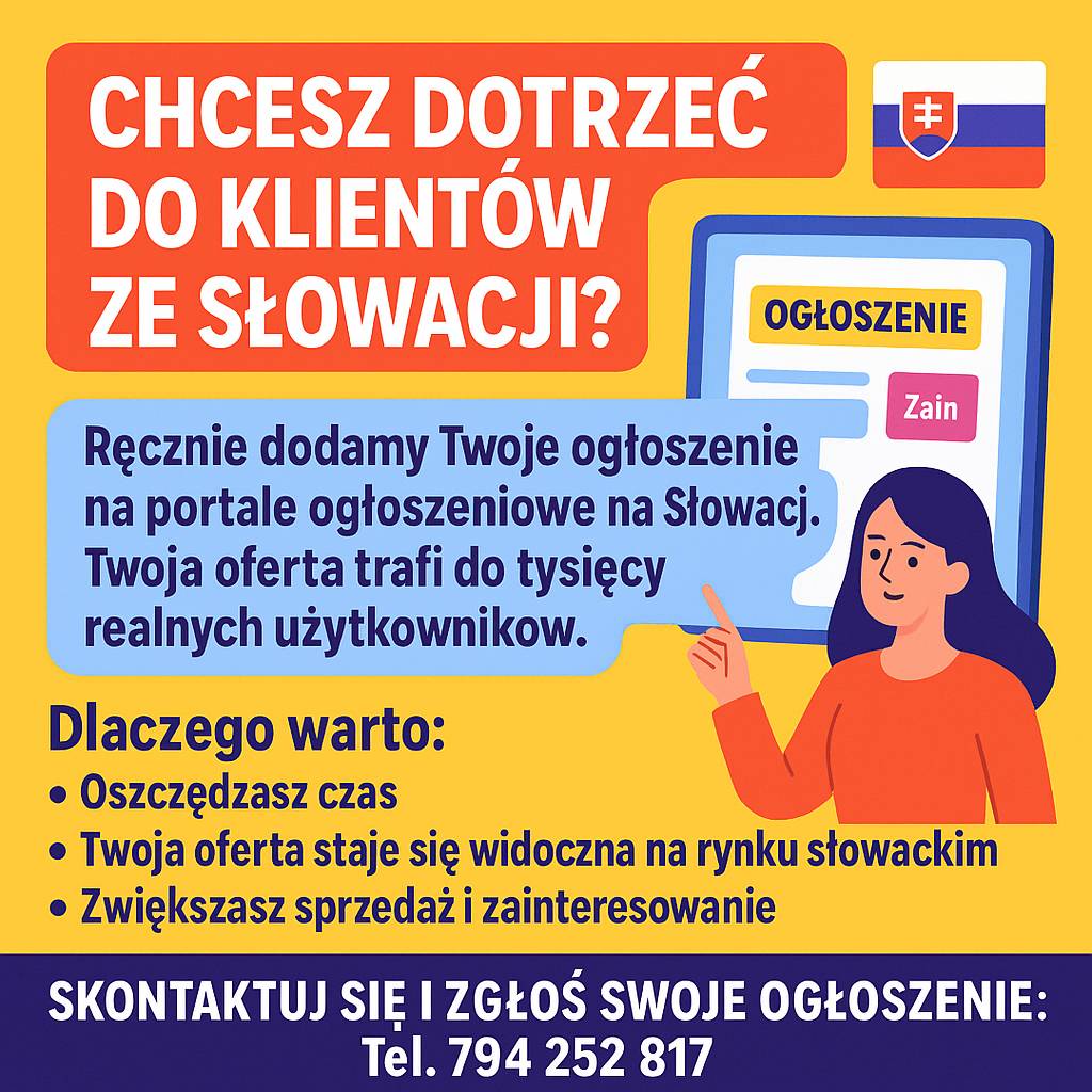 Reklama na słowacji - promocja na rynek słowacki