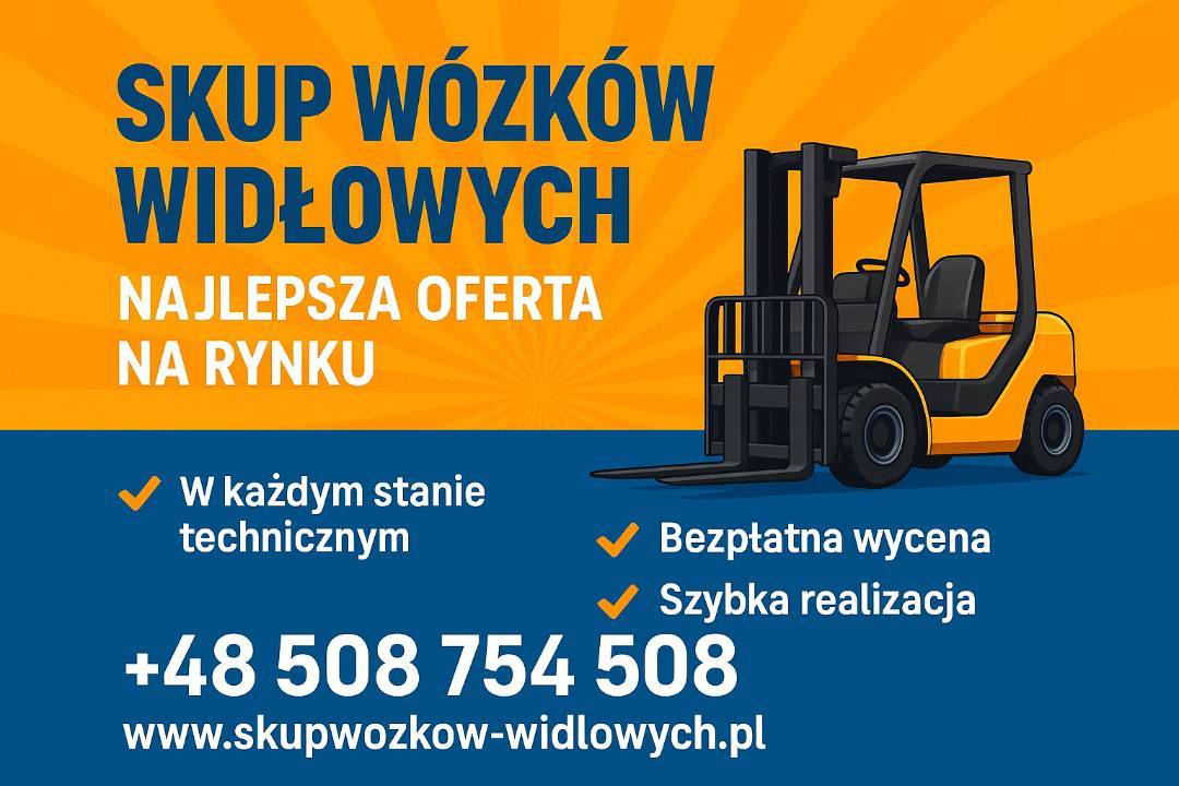 Kupię wózek widłowy używany andrychów /cała małopolska/ najlepsze ceny na...