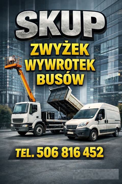 Skup samochodów dostawczych busów busy bus dostawcze dostawczy