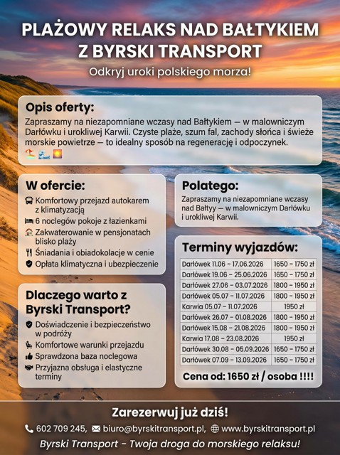 Super wczasy nad Morzem 2026