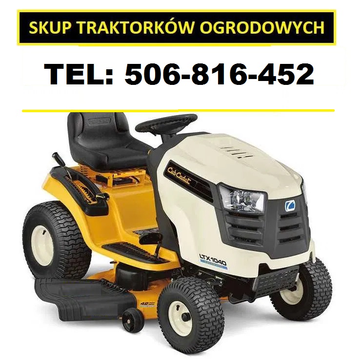 SKUP TRAKTORKÓW DO KOSZENIA TRAWY TRAKTORKI TRAKTOREK KOSIARKA