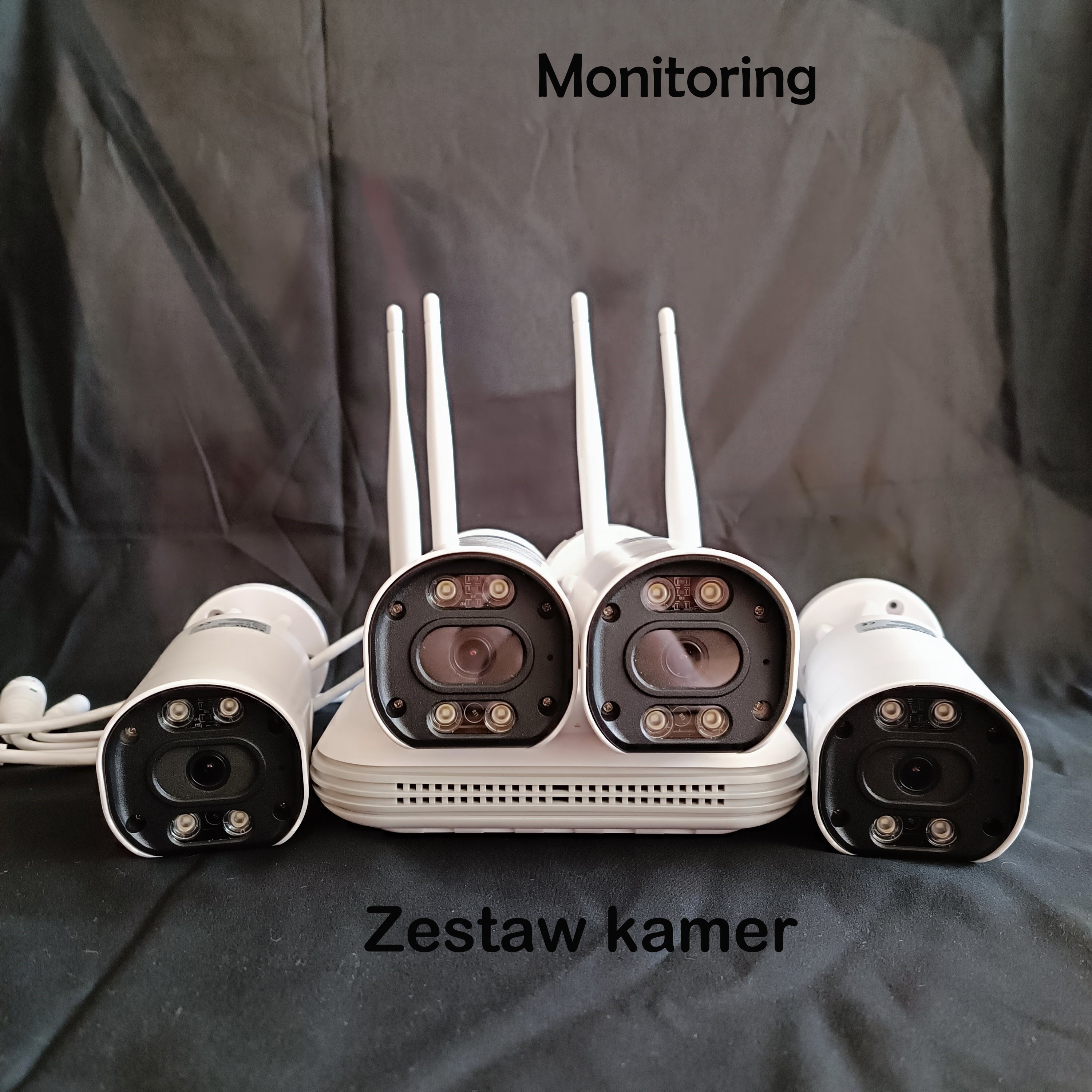Zestaw kamer bezprzewodowych do monitoringu – bezpieczeństwo na najwyższym p...