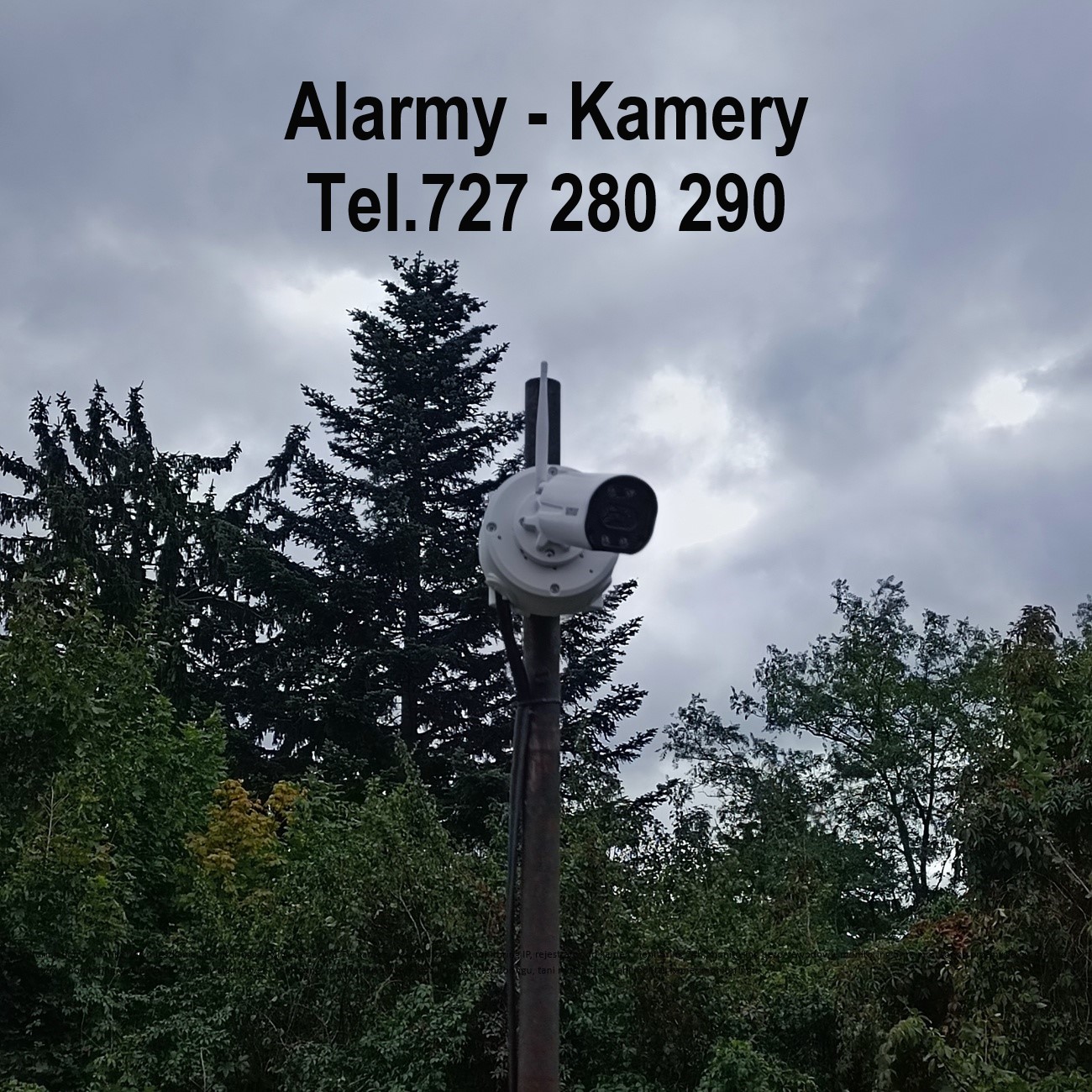 Montaż monitoringu 4mpx – 2 kamery | profesjonalna instalacja monitoringu.