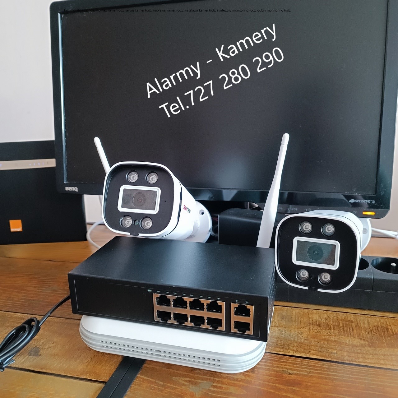 Tani monitoring, serwis kamer, naprawa kamer, montaż kamer, systemy alarmowe, k...