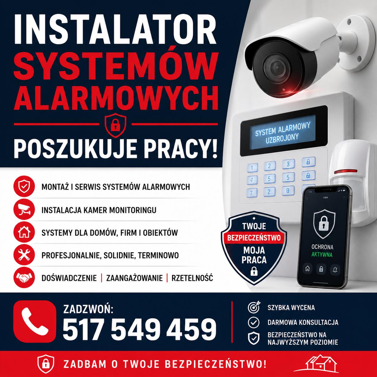 Instalator systemów zabezpieczeń | cctv | alarmy | monitoring | kamery | tani ...