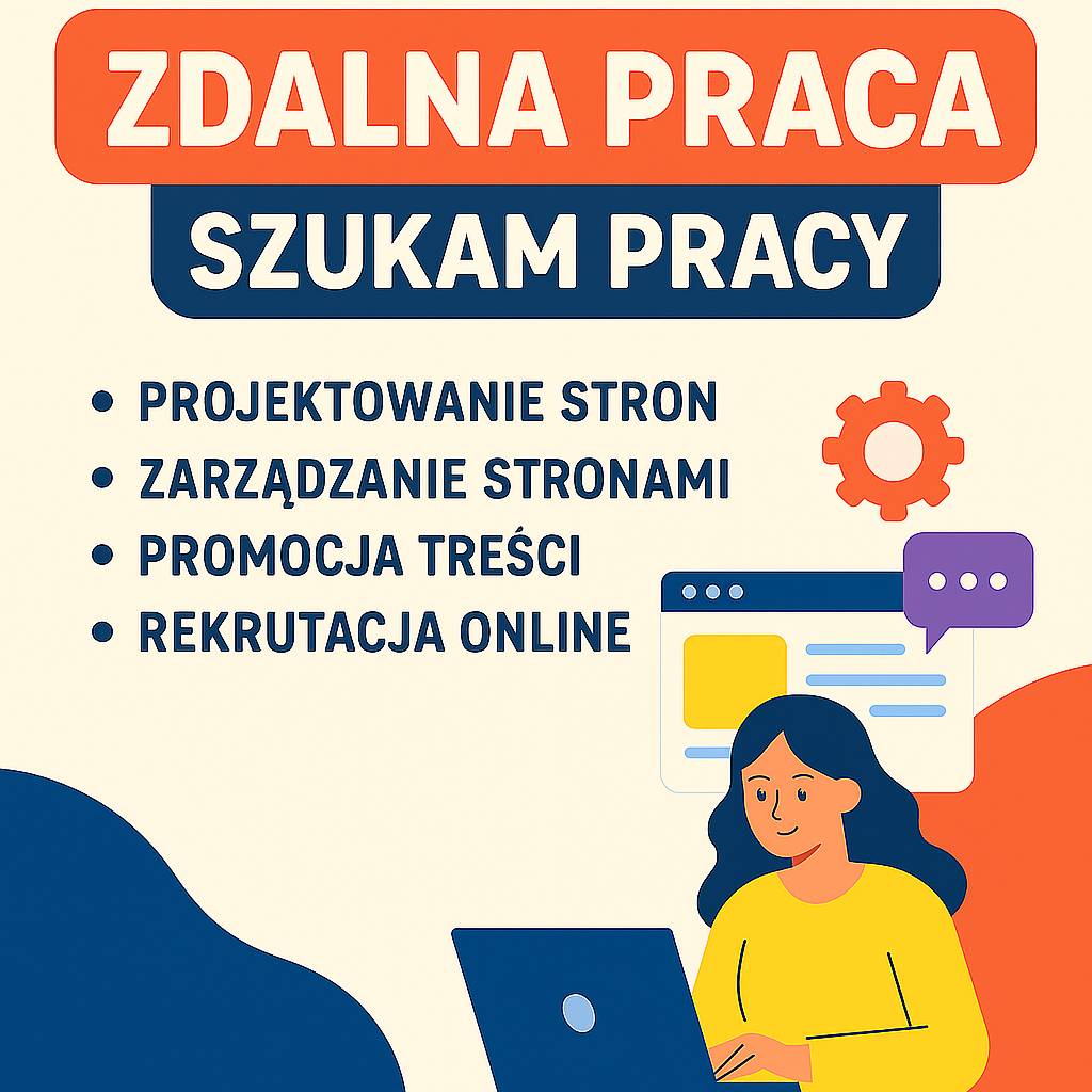 Szukam pracy - projektowanie i obsługa stron internetowych / marketing online /...