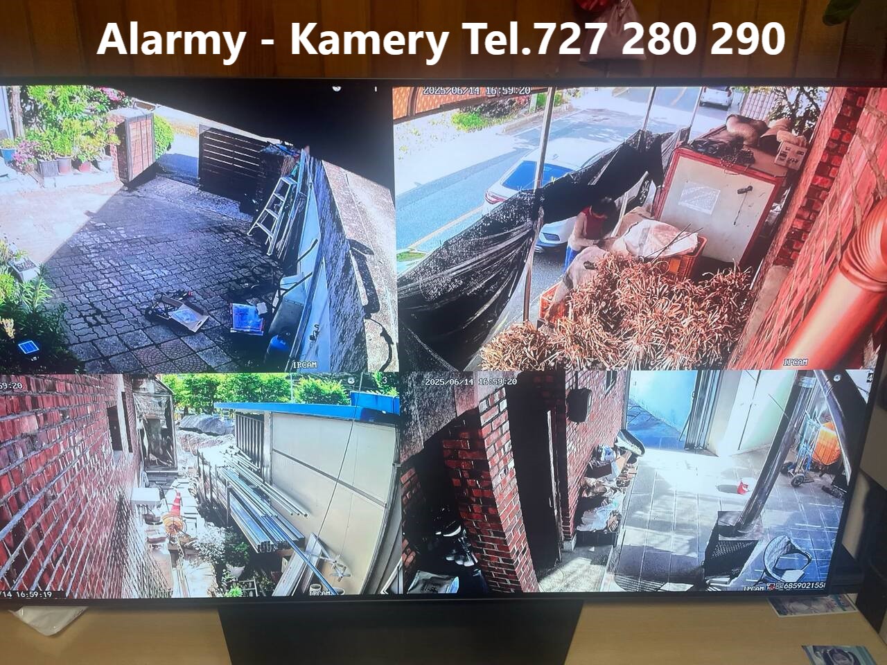 Tani montaż kamer, tani monitoring, tanie kamery, serwis kamer.