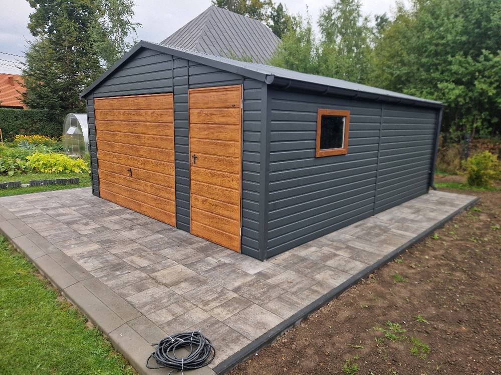 Garaże blaszane producent, blaszak drewnopodobne, cała polska