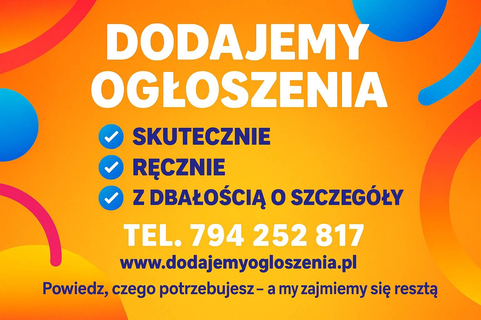 Reklama w internecie - lokalna lub ogólnopolska, nawet na 800 portalach