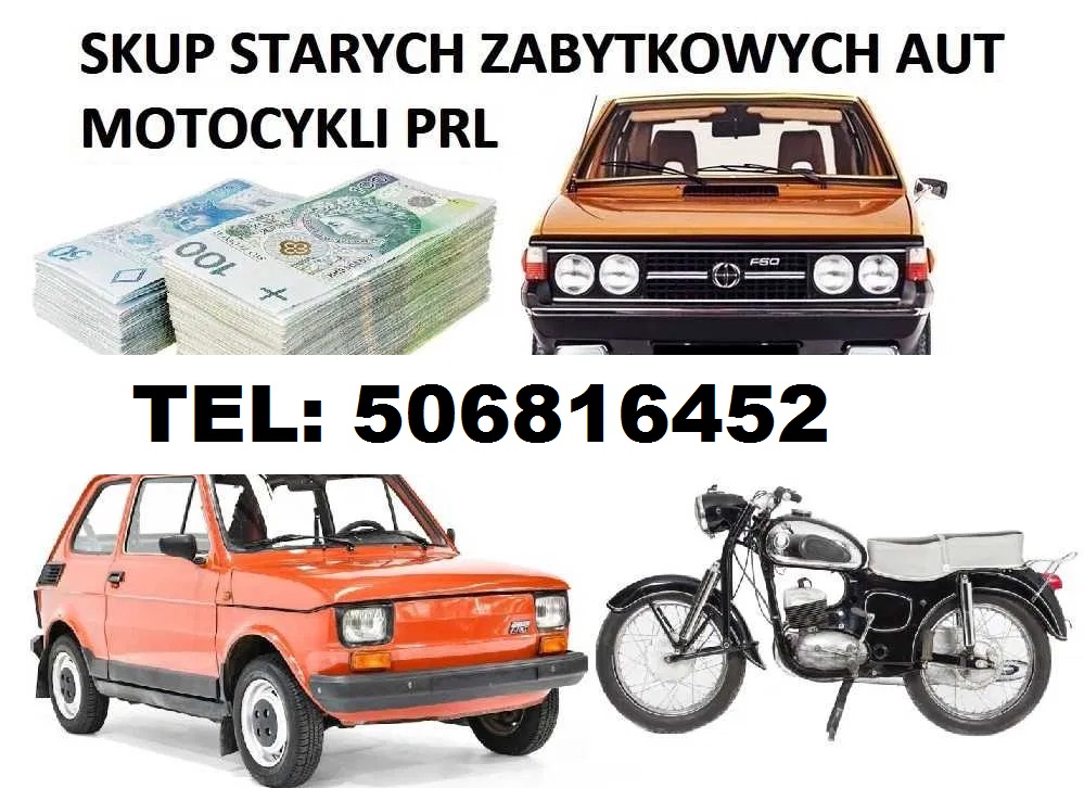 KUPIĘ STARE ZABYTKOWE MOTOCYKLE MOTORY MOTOROWERY