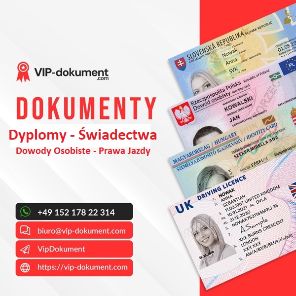 Kup dyplom inżyniera kup dyplom magistra, kup mature z wpisem