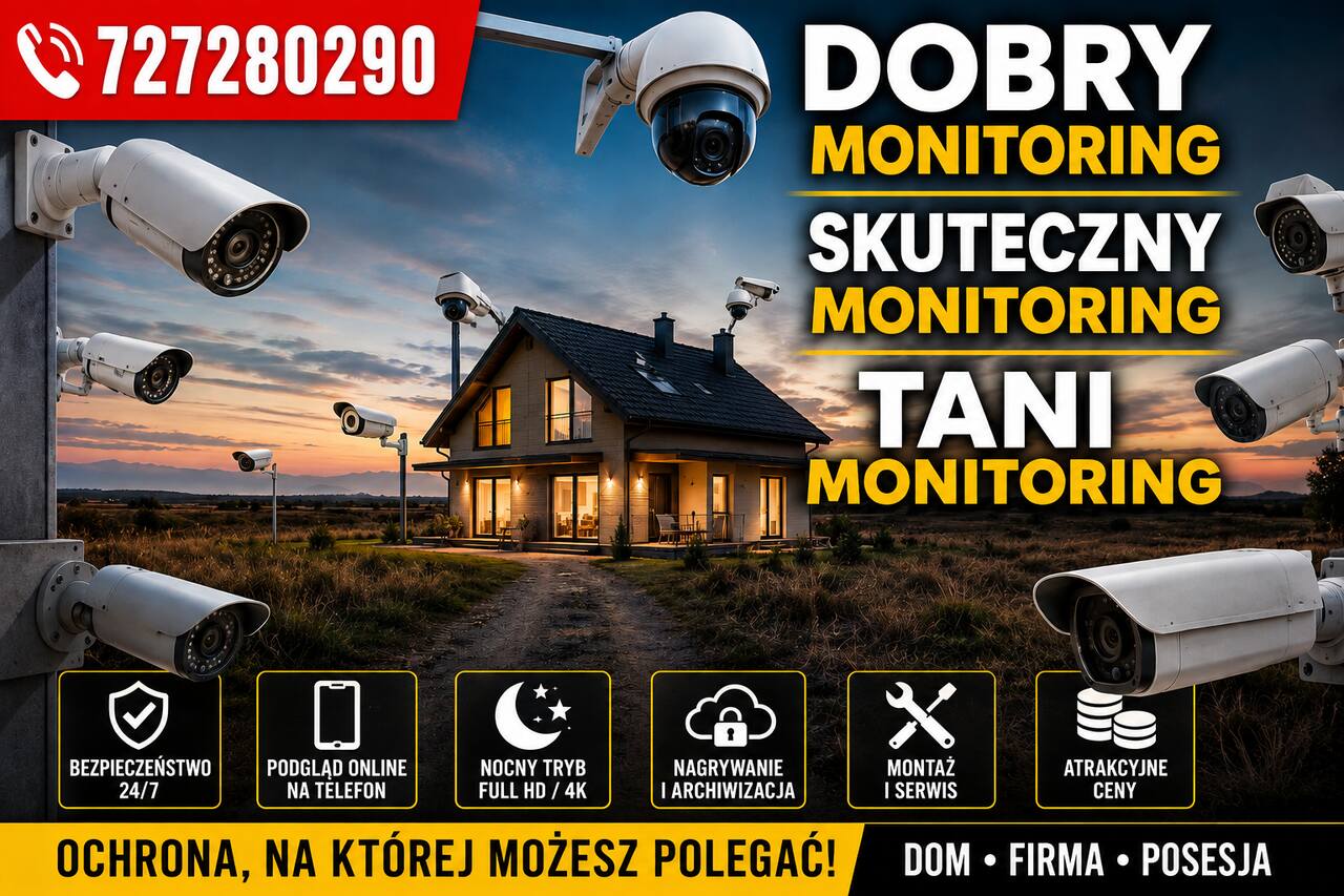 Instalator • dobry monitoring • skuteczny monitoring • tani monitoring